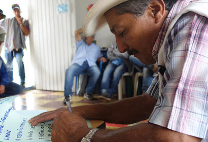 FARC ex-combatants Jobs